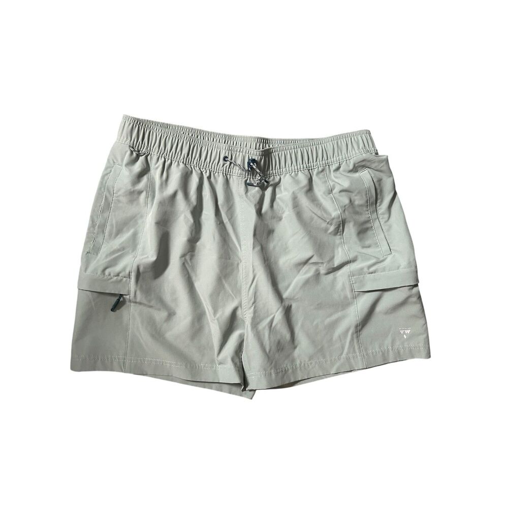 Voyager Women’s Mint Green Stretch Utility Cargo Shorts Size Medium